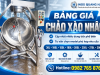 Bảng Giá Chảo Xào Nhân Inox Quang Hảo Từ 30 Đến 300 Lít