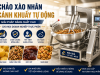 Chảo Xào Nhân Cánh Khuấy Tự Động, Gia Nhiệt Dầu, Năng Suất Cao