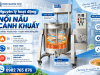 Nồi nấu cánh khuấy hoạt động thế nào để nguyên liệu chín đồng đều?