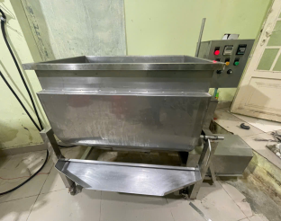 Sản xuất máy trộn nằm ngang 3 lớp gia nhiệt