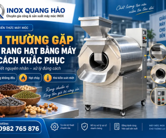 Lỗi thường gặp khi rang hạt bằng máy và cách khắc phục