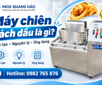 Máy chiên tách dầu là gì? Cấu tạo và nguyên lý hoạt động