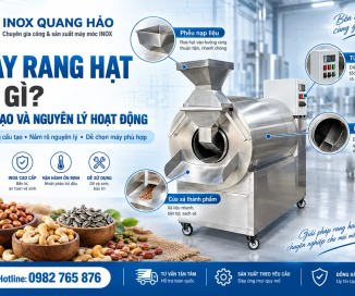 Máy rang hạt là gì? Cấu tạo và nguyên lý hoạt động