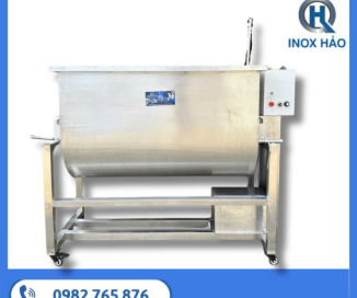 Máy trộn bánh tráng nằm ngang 15kg–30kg Inox 304