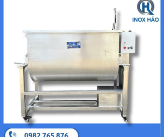 Máy Trộn Nằm Ngang Giúp Xưởng Sản Xuất Nhỏ Tăng Tốc Tự Động Hóa
