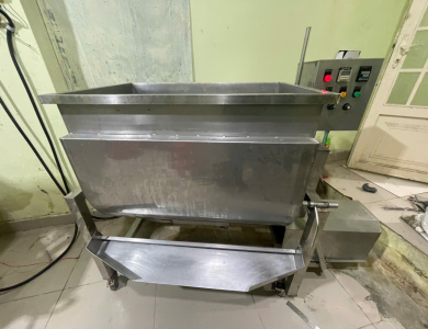 Sản xuất máy trộn nằm ngang 3 lớp gia nhiệt
