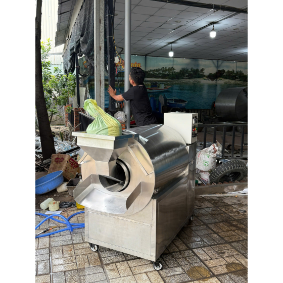 Máy Rang Hạt 100kg