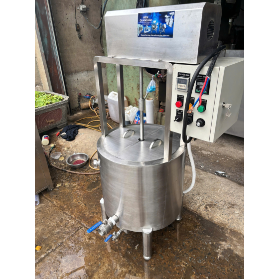 Nồi nấu cánh khuấy 60L cho cơ sở đang tăng sản lượng