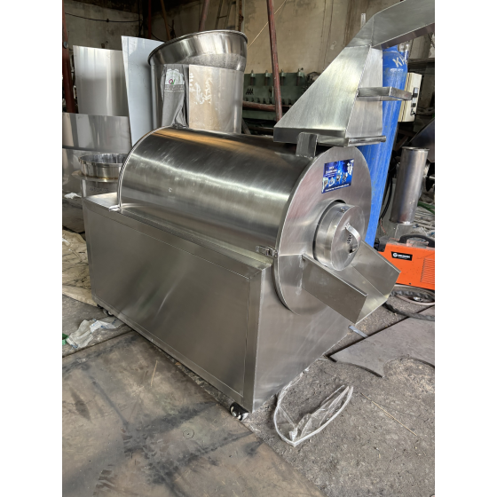 Máy rang hạt 10kg inox cho cơ sở sản xuất nhỏ