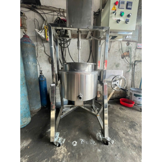 Nồi nấu cánh khuấy 200L cho xưởng cần sản lượng lớn mỗi mẻ