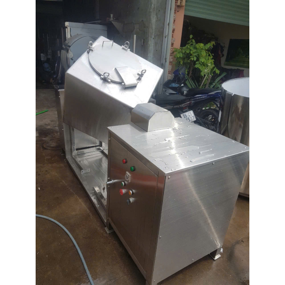  Máy Trộn Inox Dạng Khối Lập Phương 