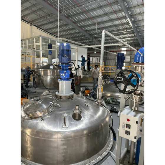 Bồn Nấu Hơi Có Cánh Khuấy 20000 Lít