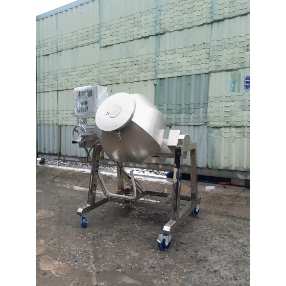 Máy Trộn Bánh Tráng Nằm Ngang Inox 304 