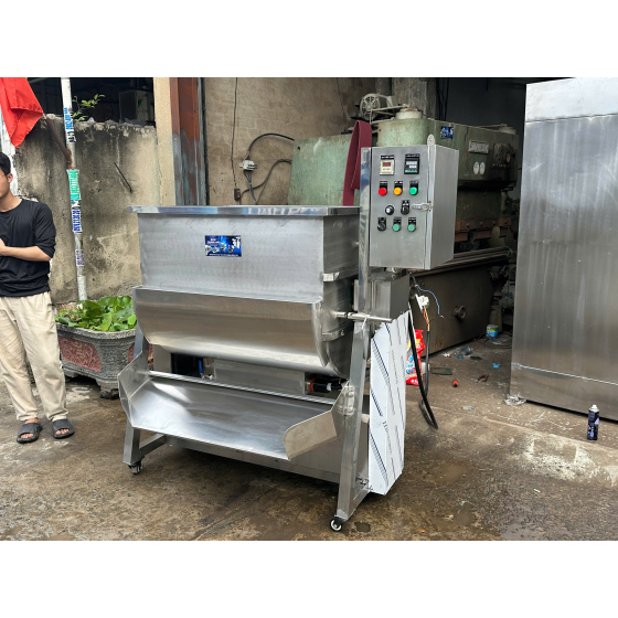 Máy Trộn Lạp Xưởng Công Nghiệp Inox 304