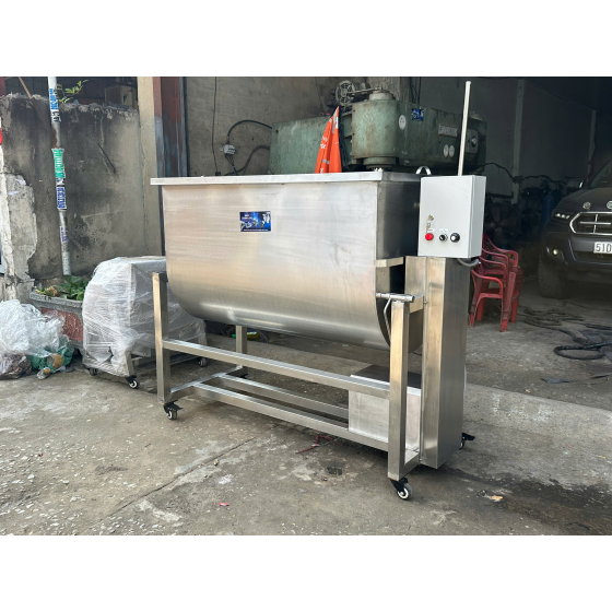 Máy trộn bánh tráng nằm ngang 15kg-30kg