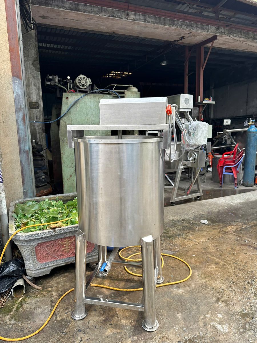 Nồi nấu cánh khuấy thực phẩm tự động inox 304