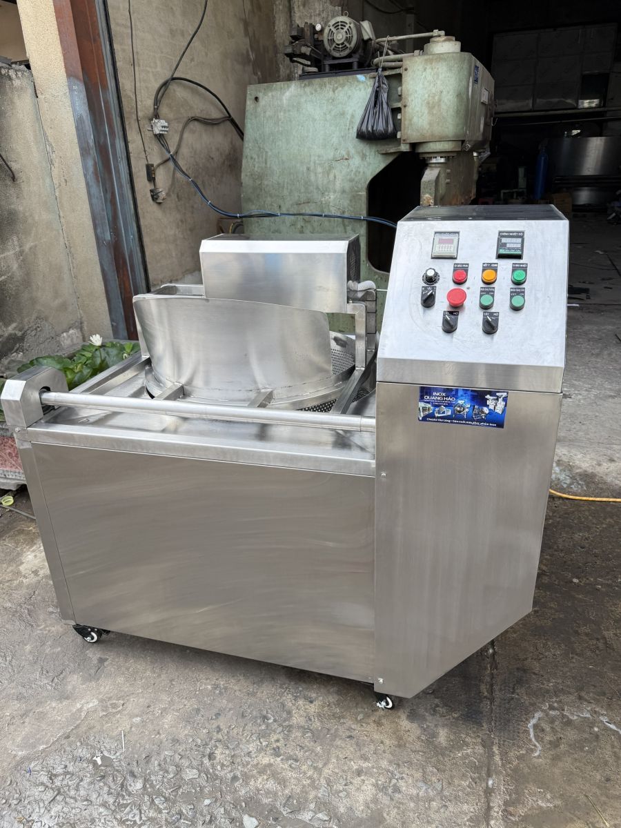 Bếp chiên tách dầu công nghiệp