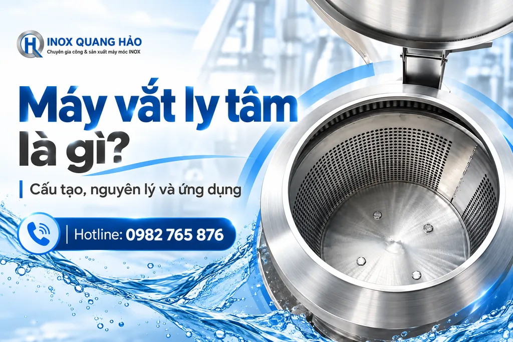 Máy vắt ly tâm là gì