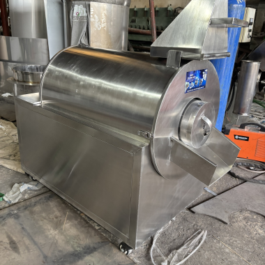 Máy rang hạt 10kg inox cho cơ sở sản xuất nhỏ