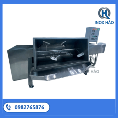 Máy Trộn Thực Phẩm Nằm Ngang Gia Nhiệt
