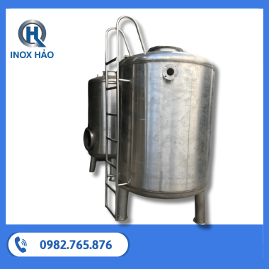 Bồn Nước 3000 Lít Đứng Bằng Inox  